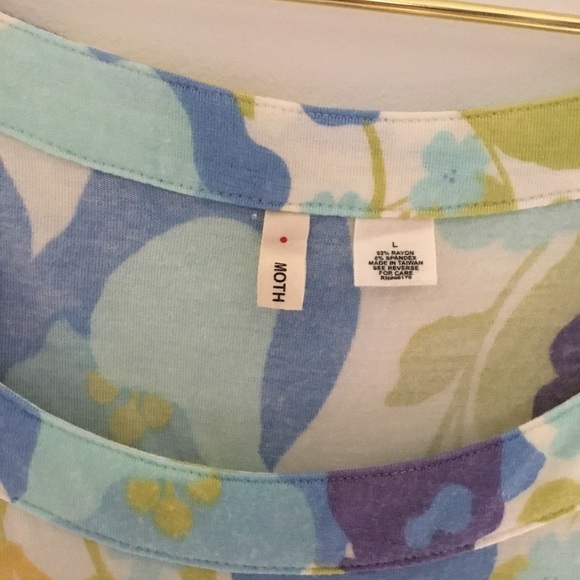 🌷Moth Anthropologie Sleeveless Floral Printed Top - Picture 4 of 7